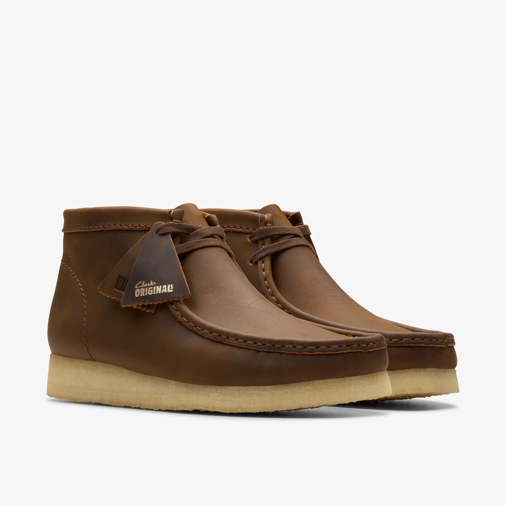 Botas De La Marca Clarks  Para Hombre Modelo Wallabee Boot Beeswax En Color Marrón