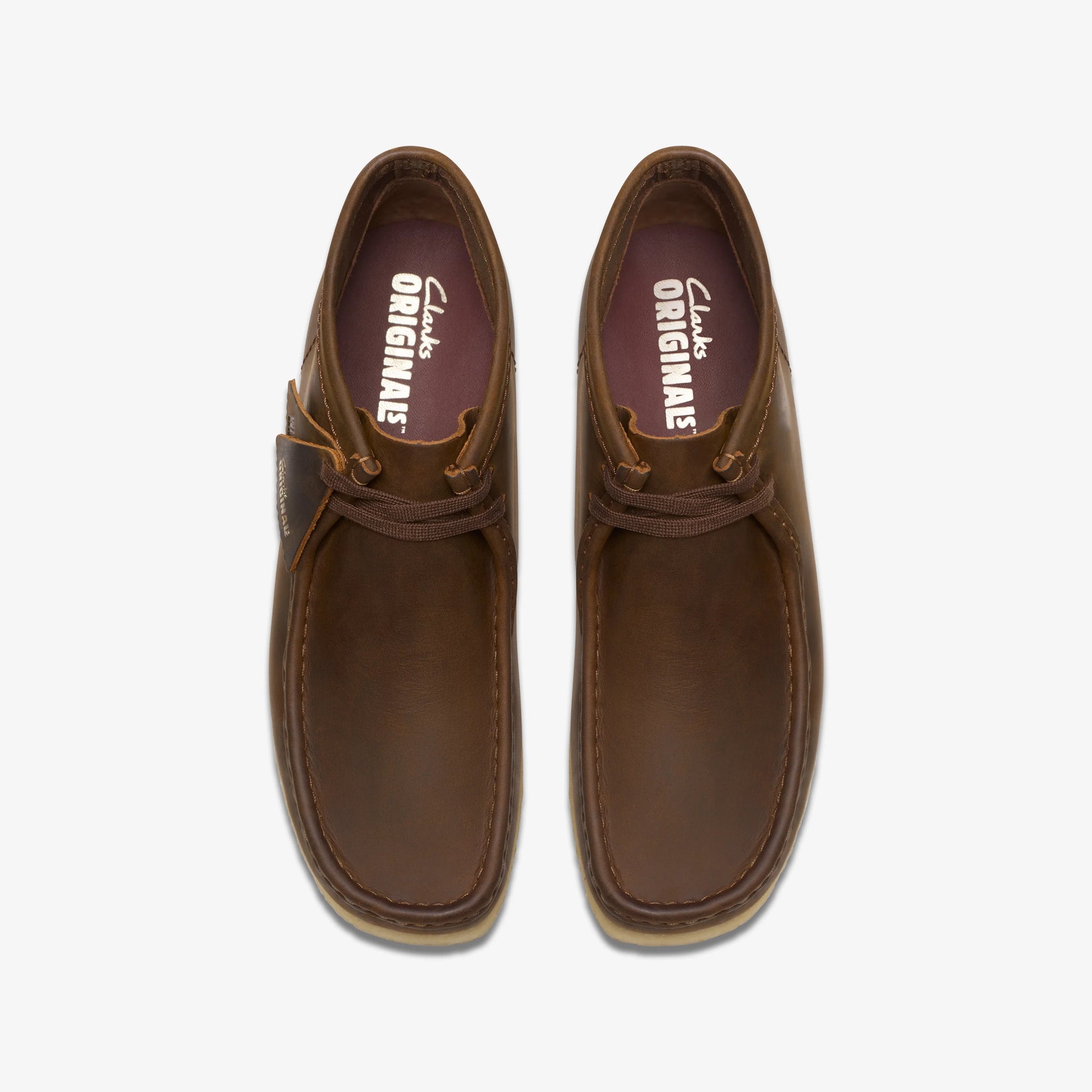 Botas De La Marca Clarks  Para Hombre Modelo Wallabee Boot Beeswax En Color Marrón