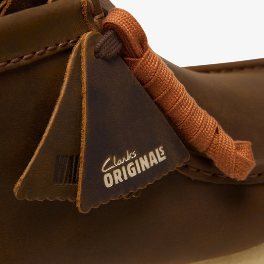 Botas De La Marca Clarks  Para Hombre Modelo Wallabee Boot Beeswax En Color Marrón