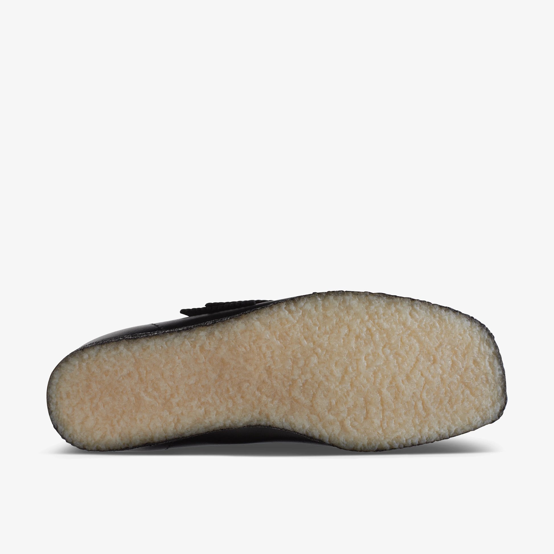 Zapatos Casual De La Marca Clarks  Para Hombre Modelo Wallabee Black Leather En Color Negro
