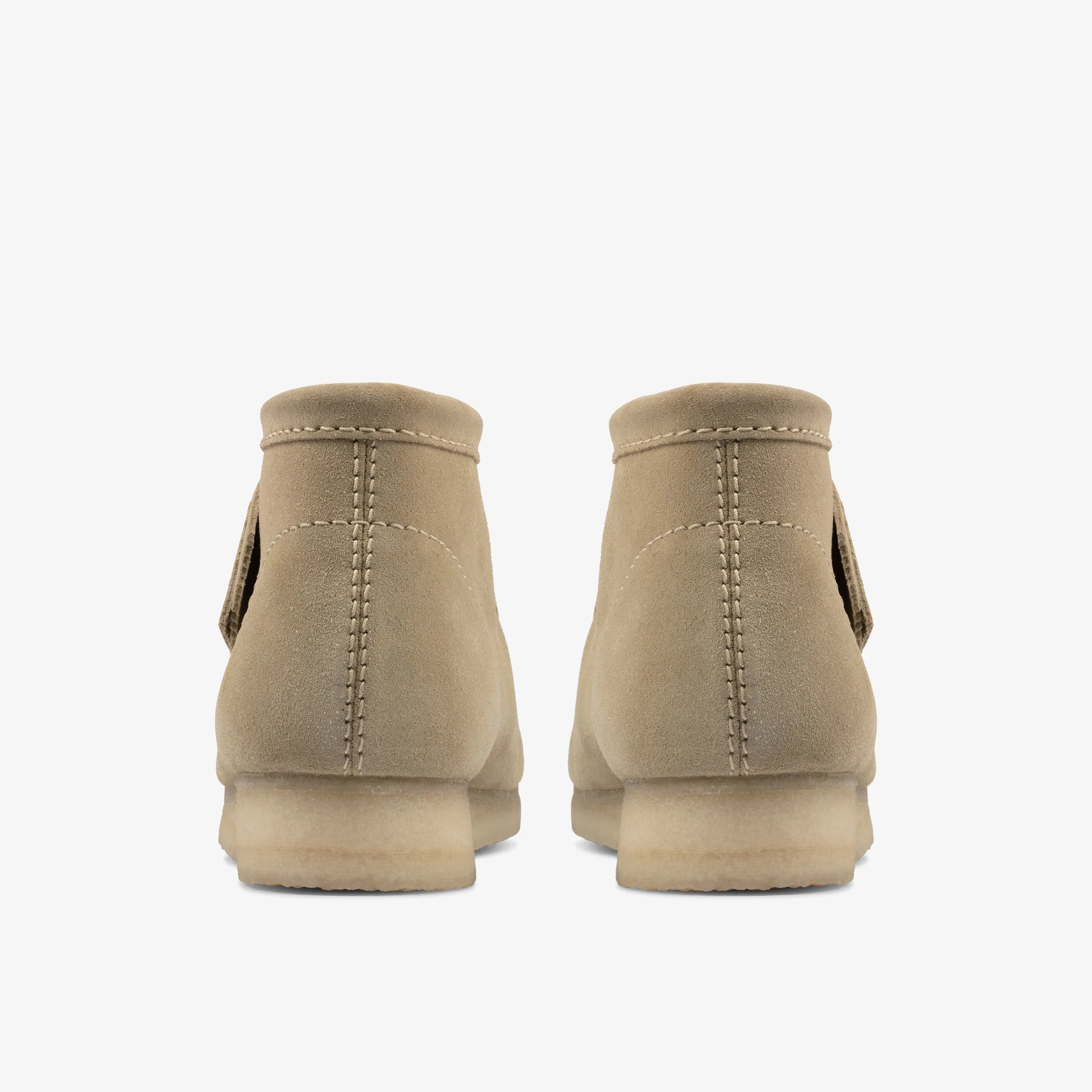 Botas De La Marca Clarks  Para Hombre Modelo Wallabee Boot Maple Suede En Color Beige