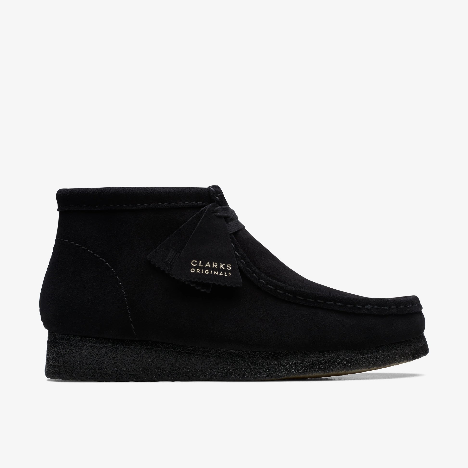 Botas De La Marca Clarks  Para Hombre Modelo Wallabee Boot Black Sde En Color Negro