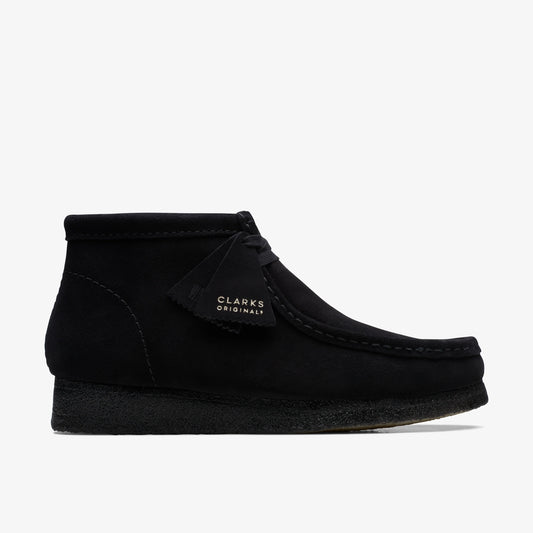 Botas De La Marca Clarks  Para Hombre Modelo Wallabee Boot Black Sde En Color Negro