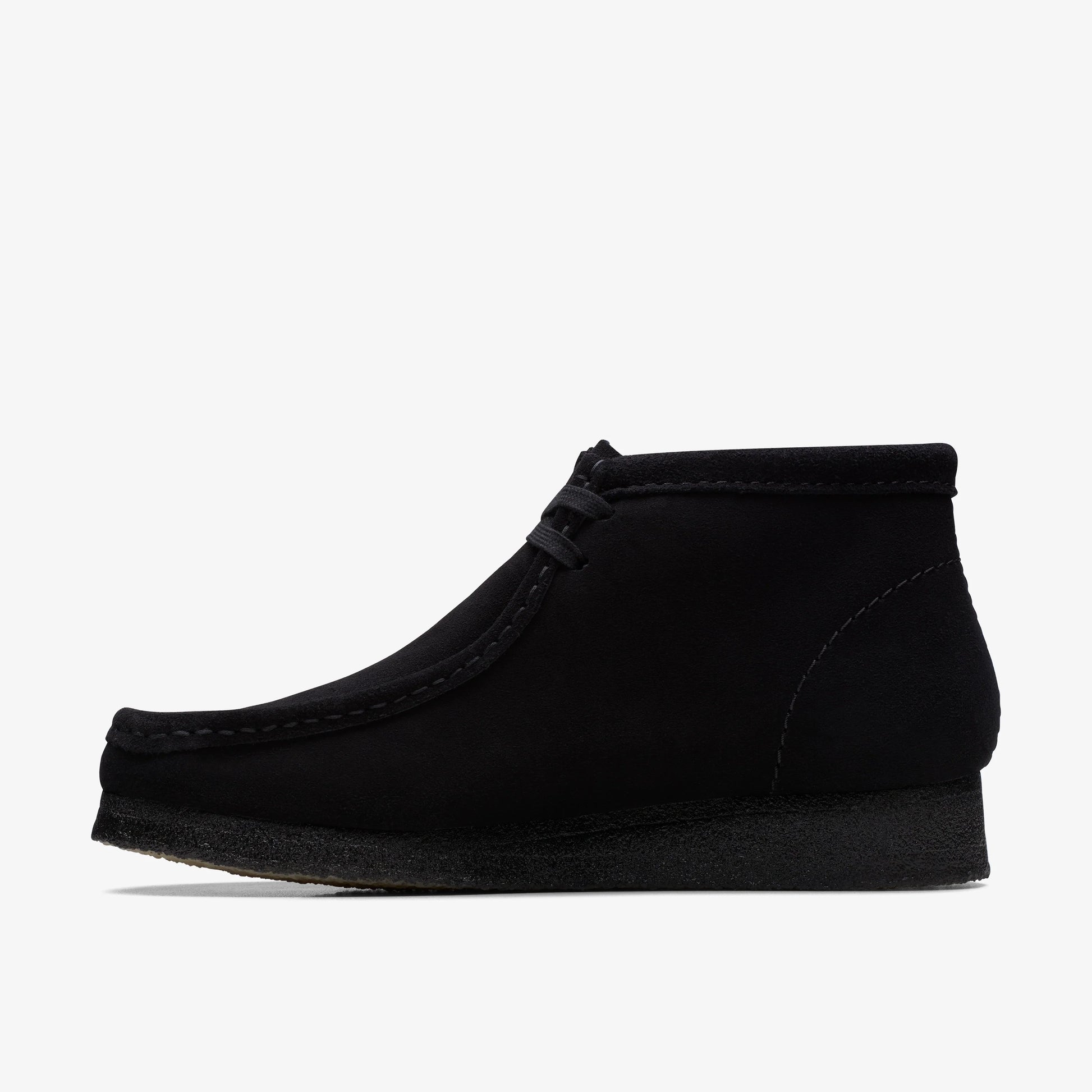 Botas De La Marca Clarks  Para Hombre Modelo Wallabee Boot Black Sde En Color Negro