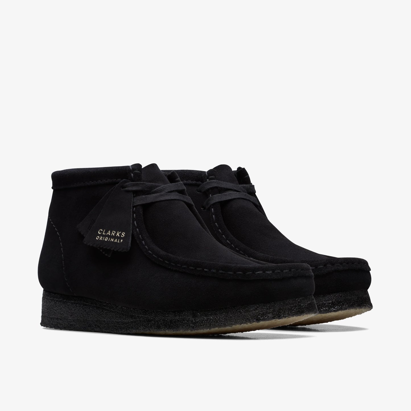 Botas De La Marca Clarks  Para Hombre Modelo Wallabee Boot Black Sde En Color Negro