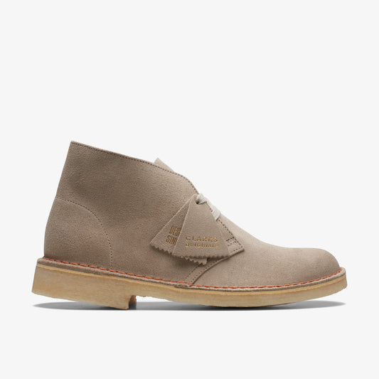 CLARKS | BOTINES | MUJER | DESERT BOOT SAND SUEDE | BEIGE