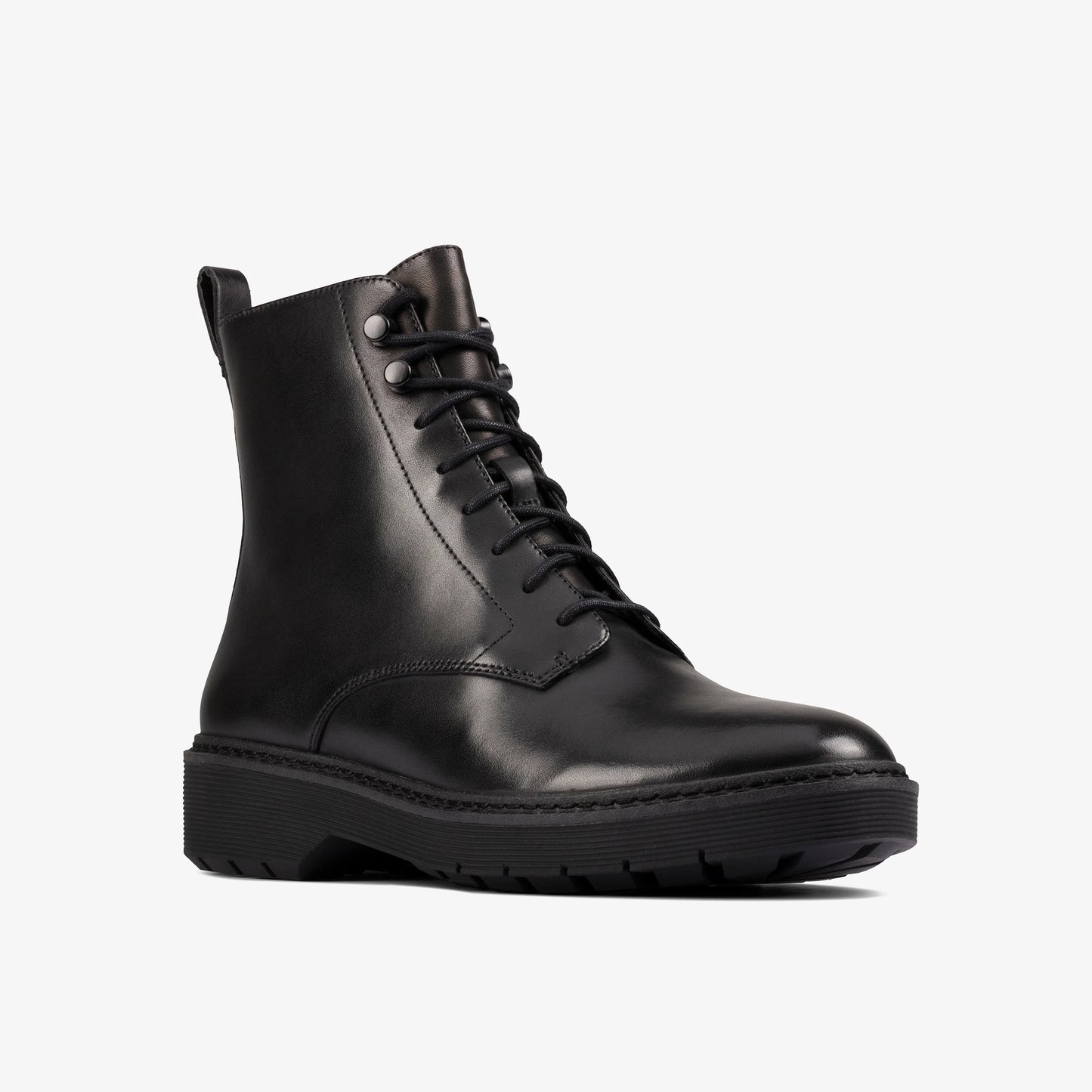 Botas De La Marca Clarks  Para Mujer Modelo Witcombe Hi 2 Black Leather En Color Negro