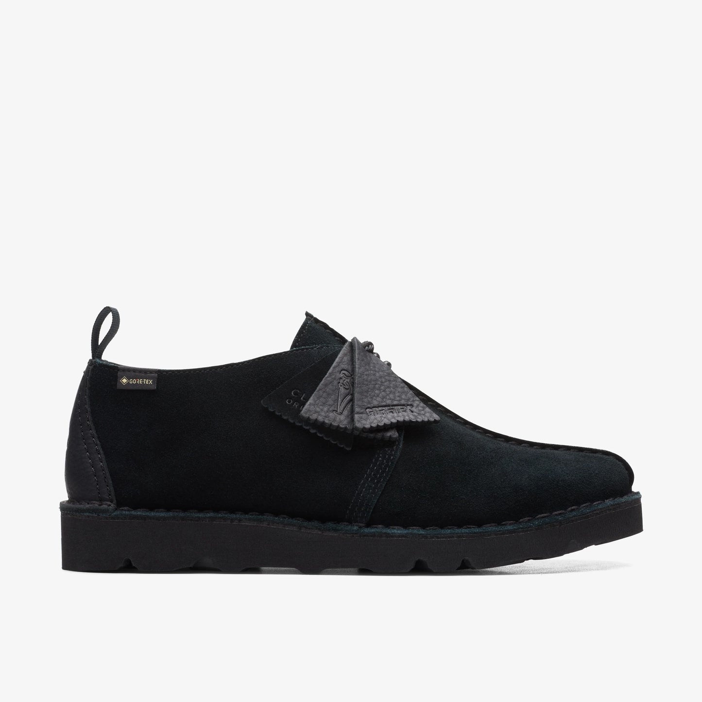 Zapatos Casual De La Marca Clarks  Para Hombre Modelo Desert Trekgtx Black Sde En Color Negro