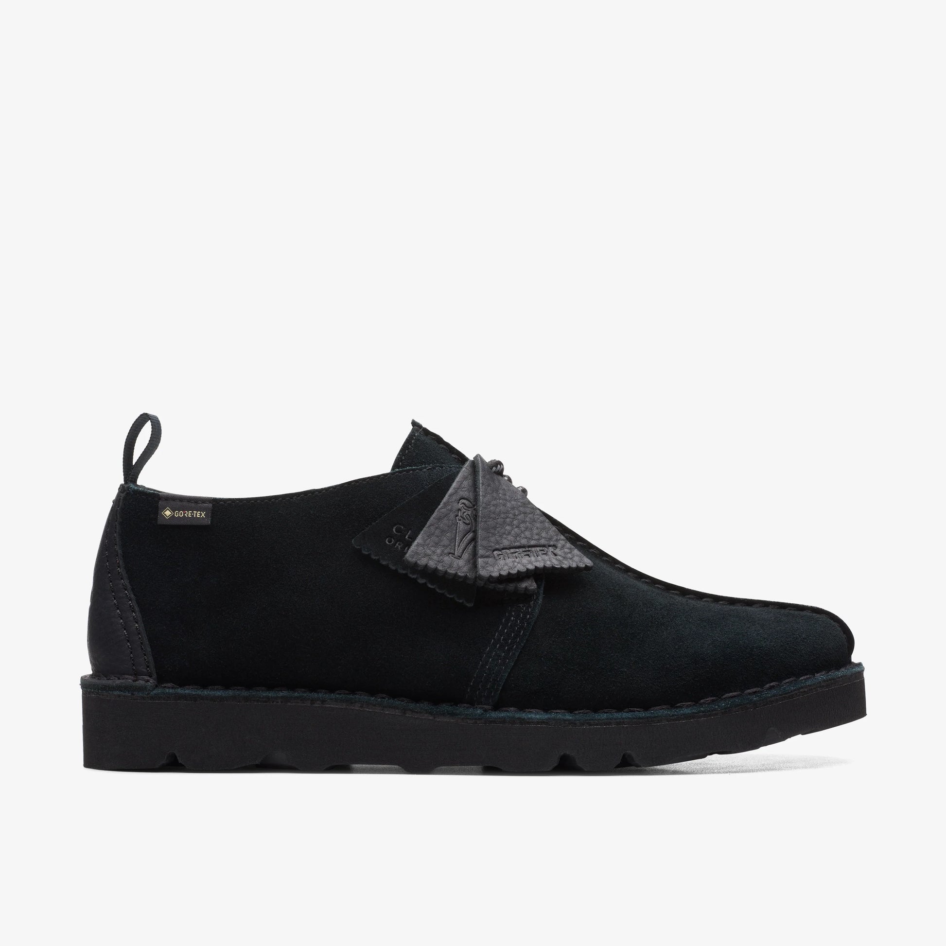 Zapatos Casual De La Marca Clarks  Para Hombre Modelo Desert Trekgtx Black Sde En Color Negro