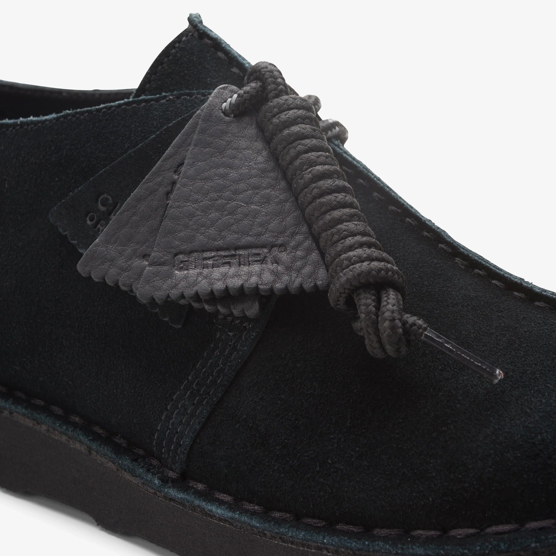 Zapatos Casual De La Marca Clarks  Para Hombre Modelo Desert Trekgtx Black Sde En Color Negro