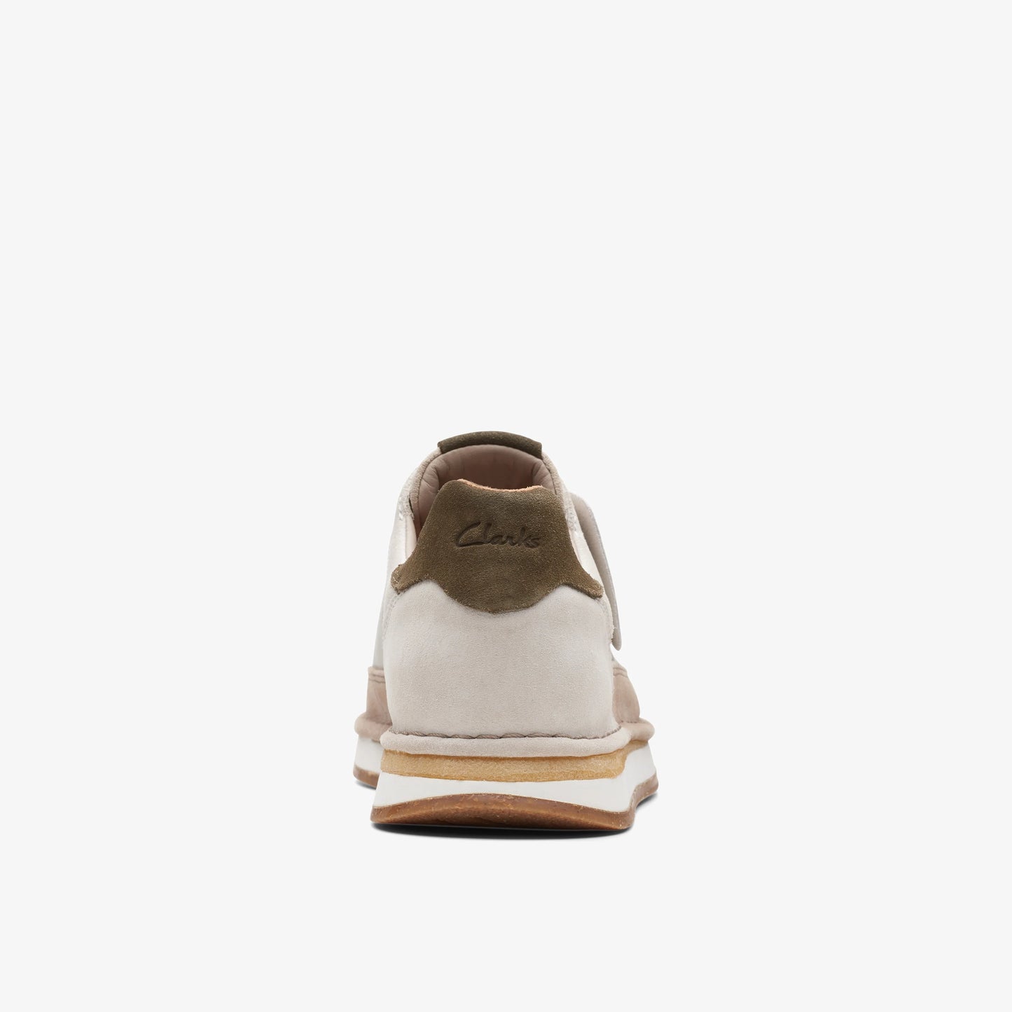 Sneakers De La Marca Clarks  Para Hombre Modelo Craftrun Lace Off White Combi En Color Blanco