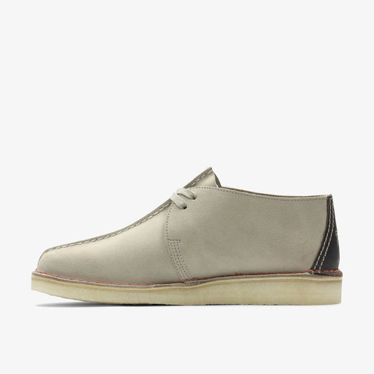 Zapatos Casual De La Marca Clarks  Para Hombre Modelo Desert Trek Sand Suede En Color Beige