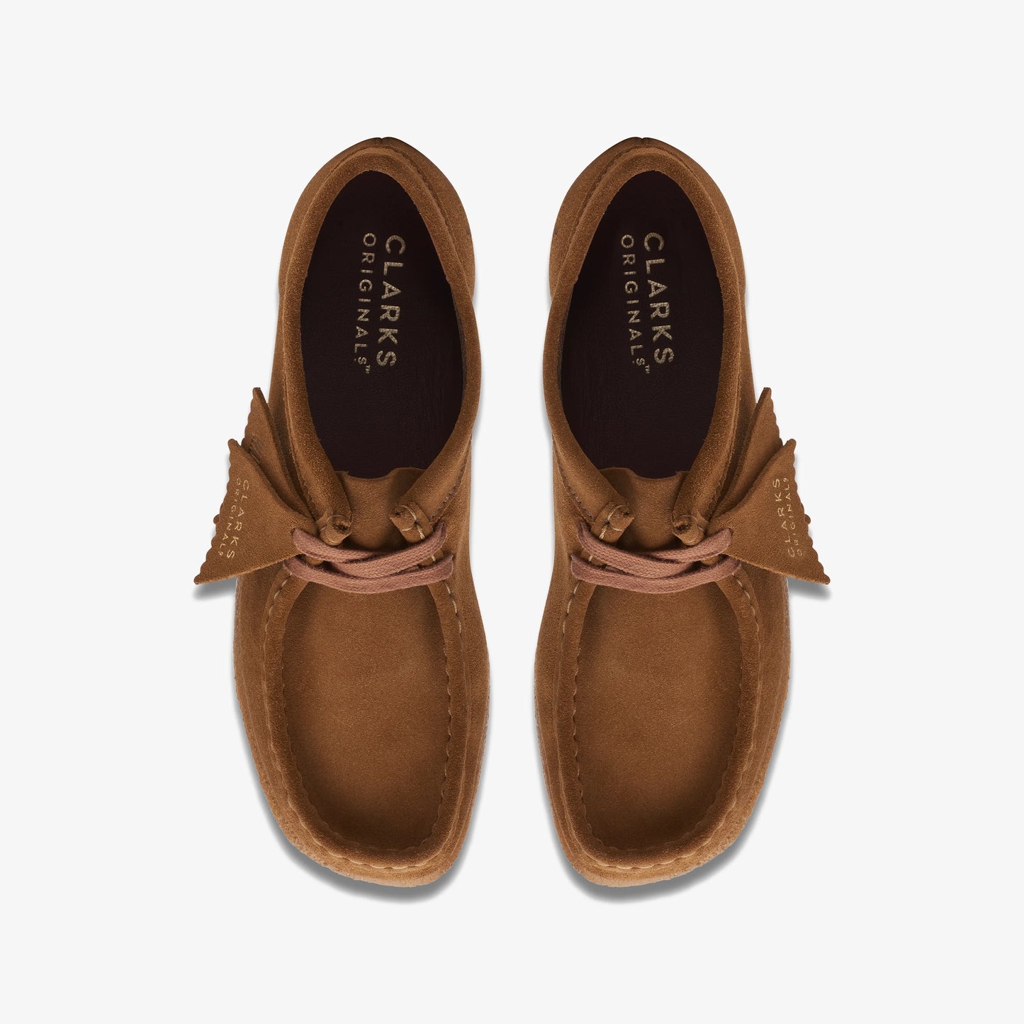 Sandalias De La Marca Clarks  Para Mujer Modelo Wallabee. Cola Suede En Color Negro
