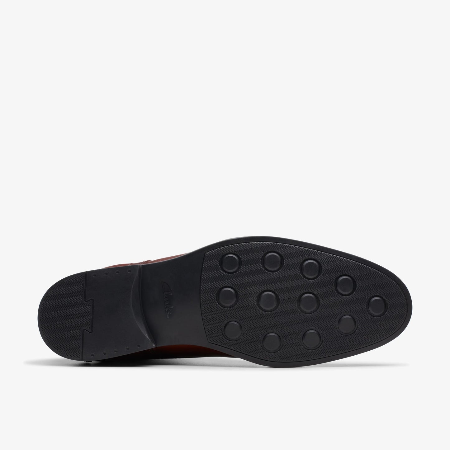 Botas De La Marca Clarks  Para Hombre Modelo Whiddon Mid Mahogany Leather En Color Rojo