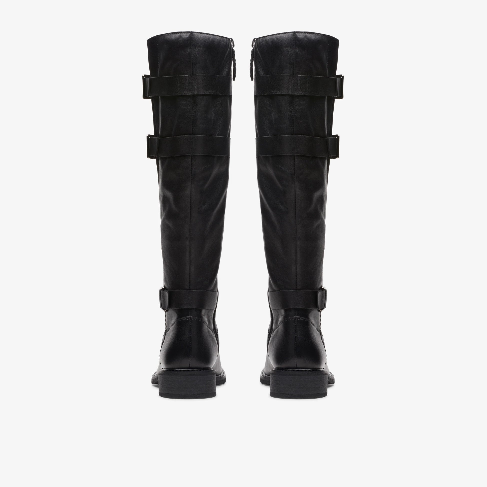 Botas De La Marca Clarks  Para Mujer Modelo Cologne Up Black Leather En Color Negro