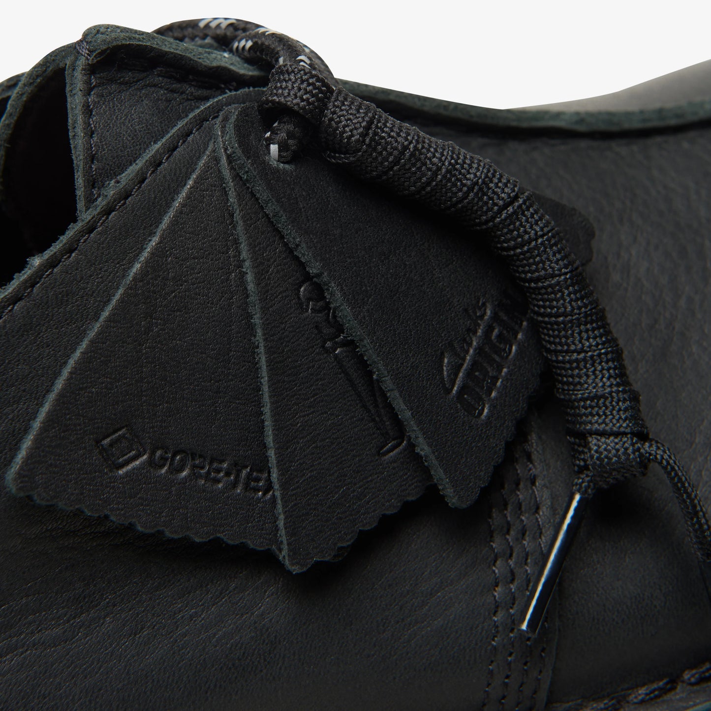 Zapatos Casual De La Marca Clarks  Para Hombre Modelo Desert Trekgtx Black Leather En Color Negro