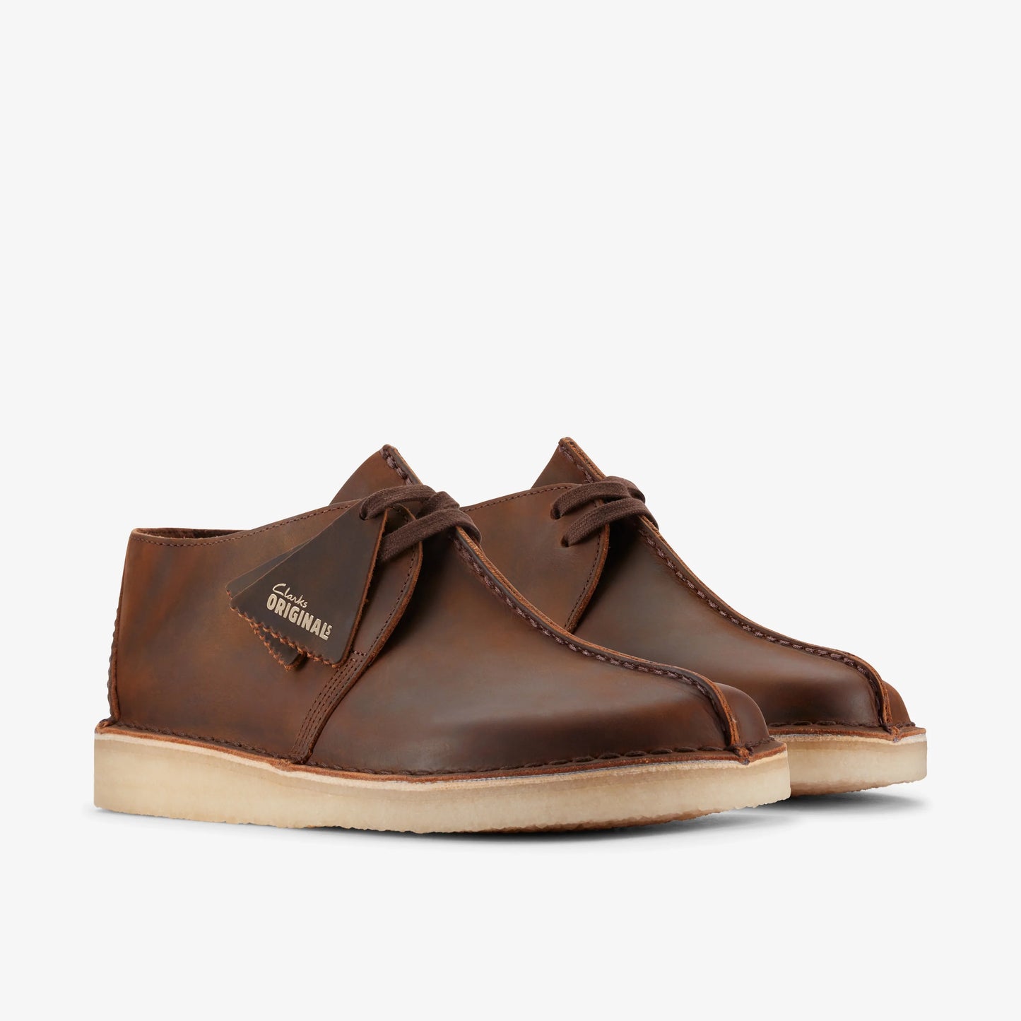 Zapatos Casual De La Marca Clarks  Para Hombre Modelo Desert Trek Beeswax En Color Marrón