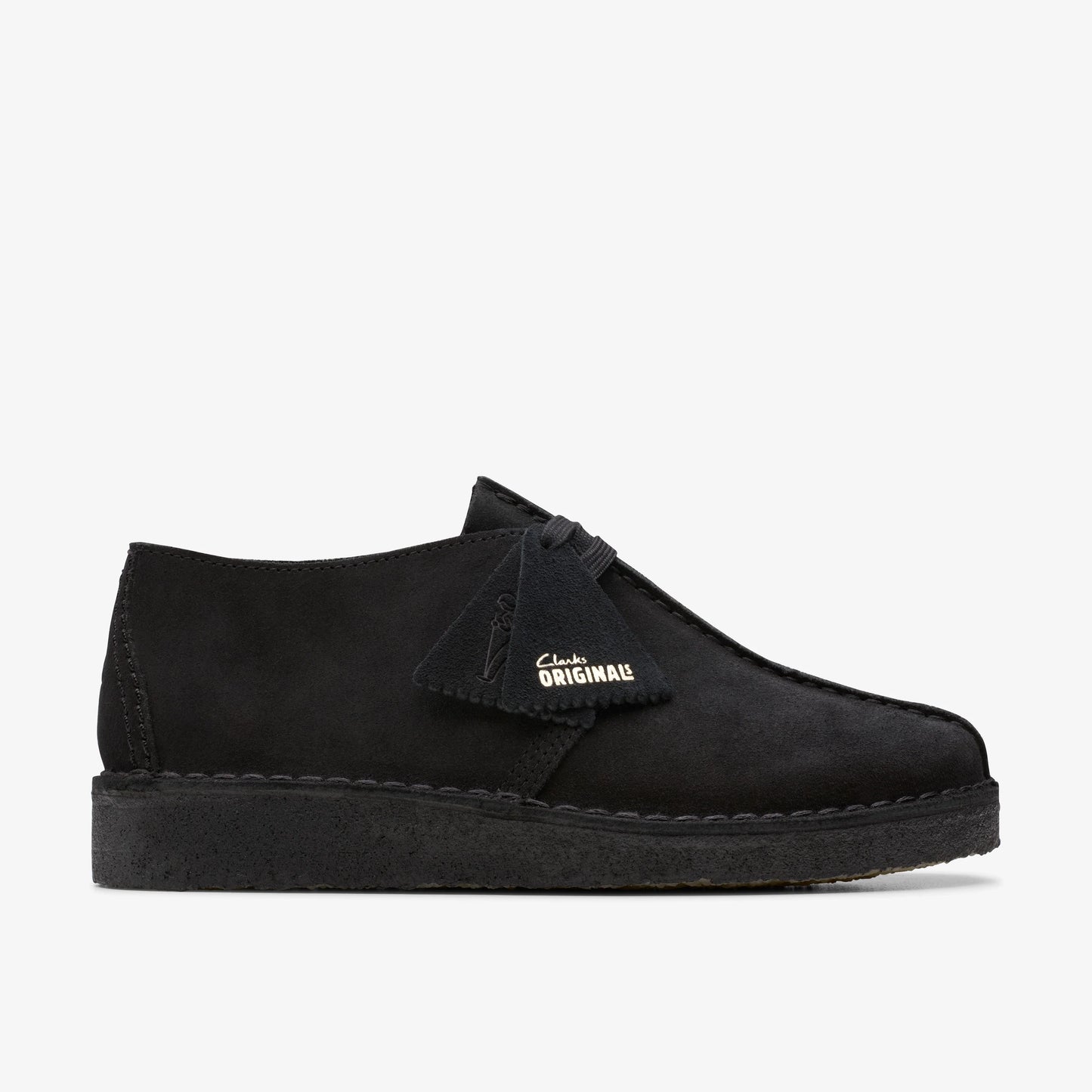 Zapatos Casual De La Marca Clarks  Para Hombre Modelo Desert Trek Black Sde En Color Negro