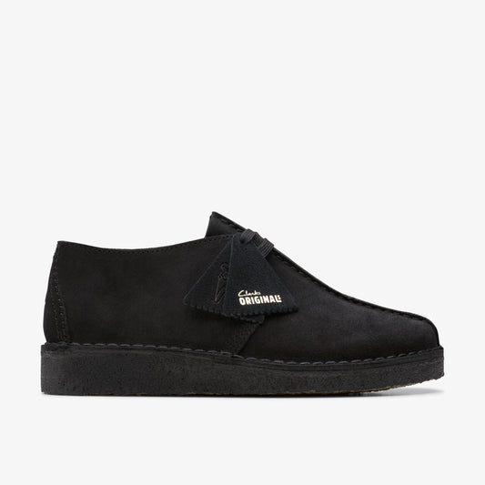 Zapatos Casual De La Marca Clarks  Para Hombre Modelo Desert Trek Black Sde En Color Negro