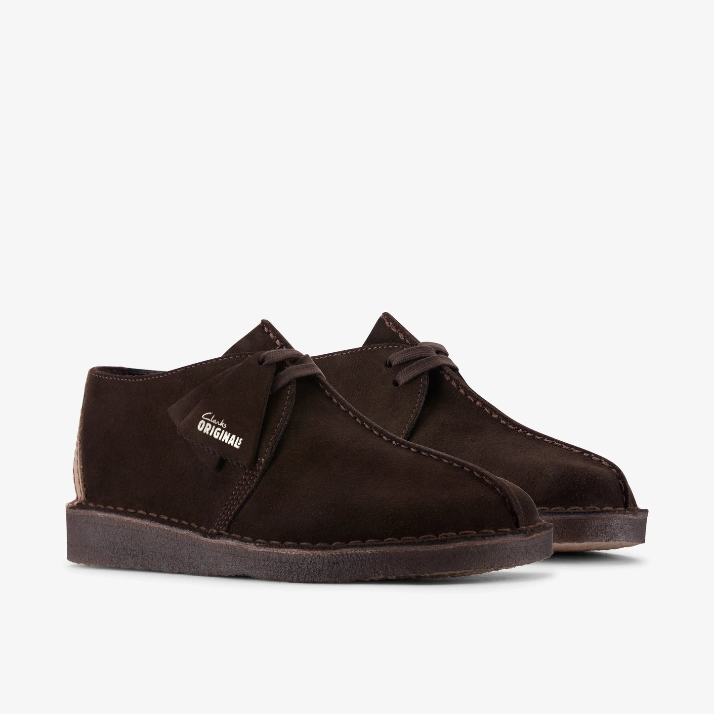 Zapatos Casual De La Marca Clarks  Para Hombre Modelo Desert Trek Dark Brown En Color Marrón
