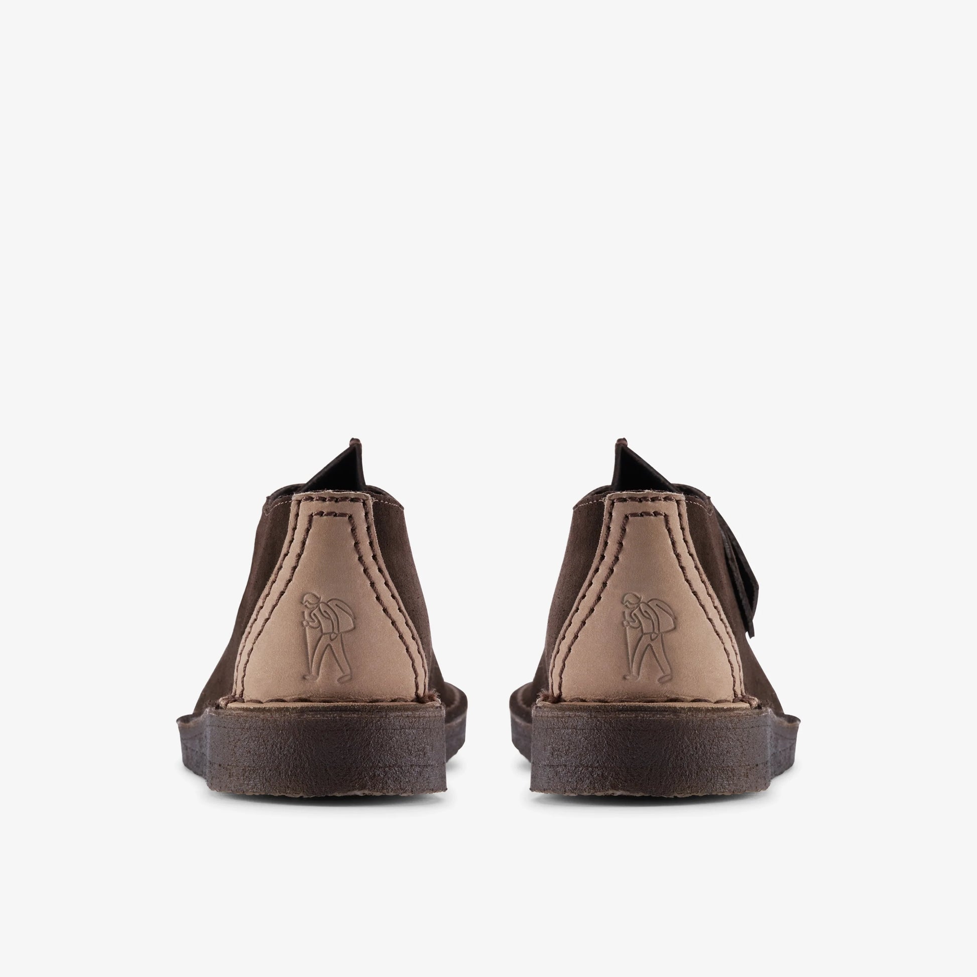 Zapatos Casual De La Marca Clarks  Para Hombre Modelo Desert Trek Dark Brown En Color Marrón