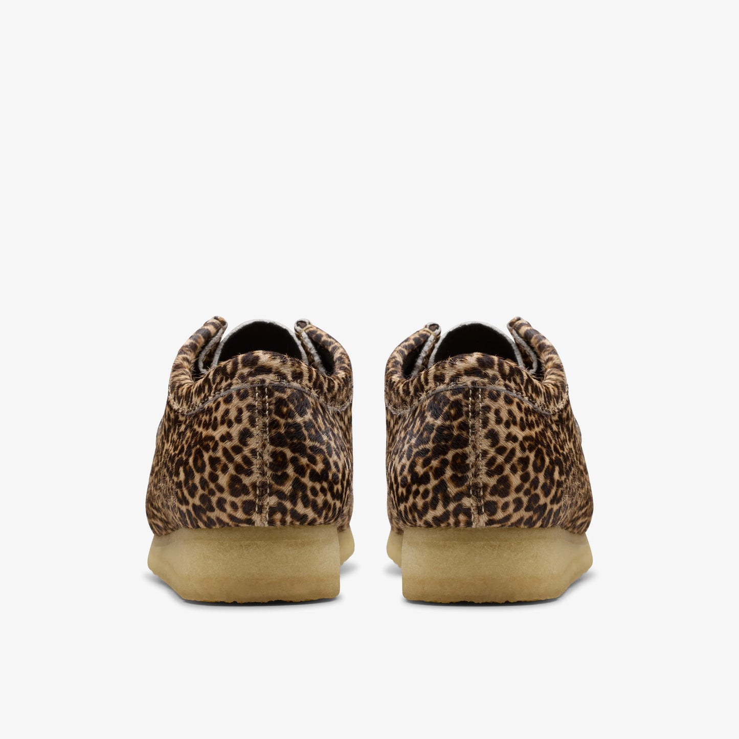 Zapatos Casual De La Marca Clarks  Para Hombre Modelo Wallabee Leopard Print En Color Animal Print