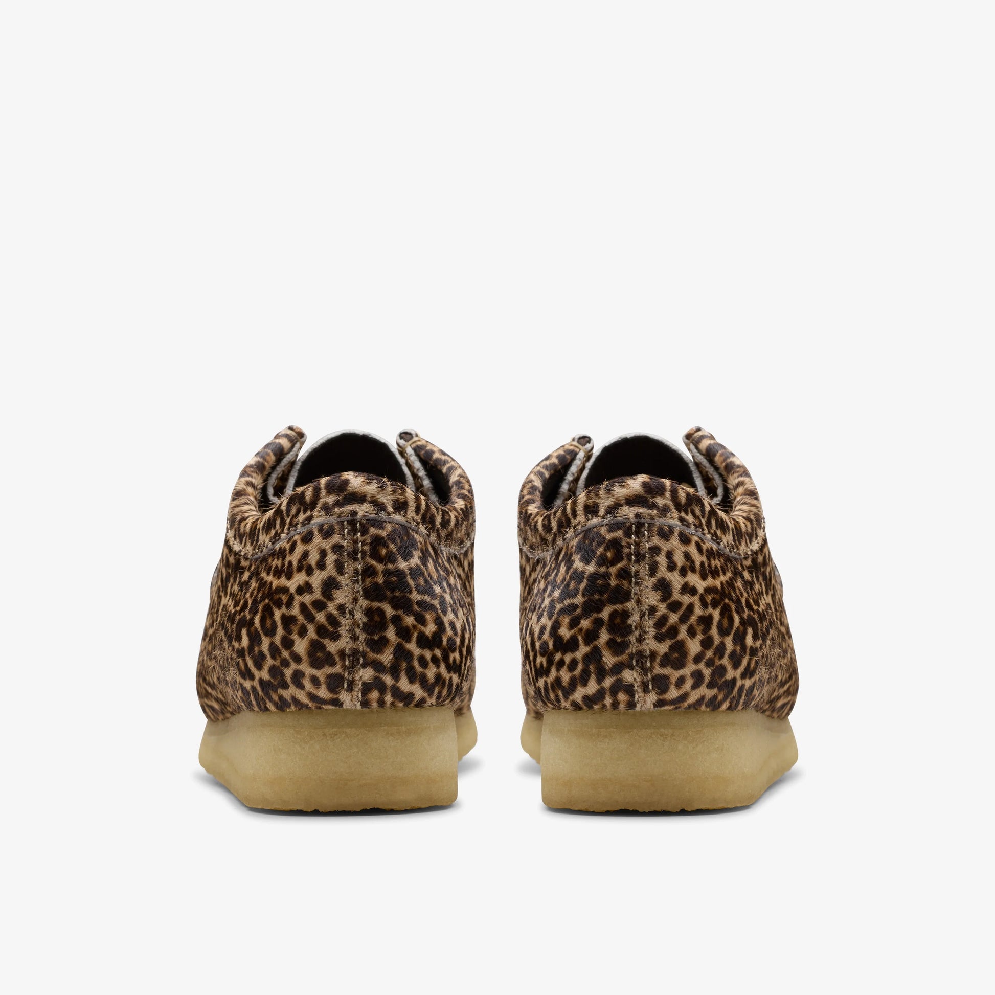 Zapatos Casual De La Marca Clarks  Para Hombre Modelo Wallabee Leopard Print En Color Animal Print