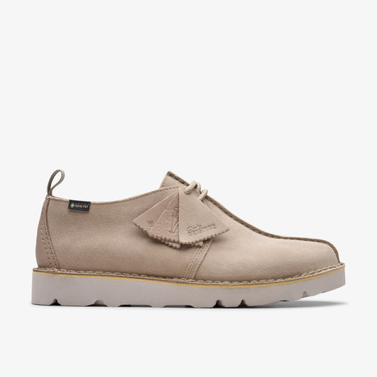Zapatos Casual De La Marca Clarks  Para Hombre Modelo Desert Trekgtx Sand Suede En Color Beige