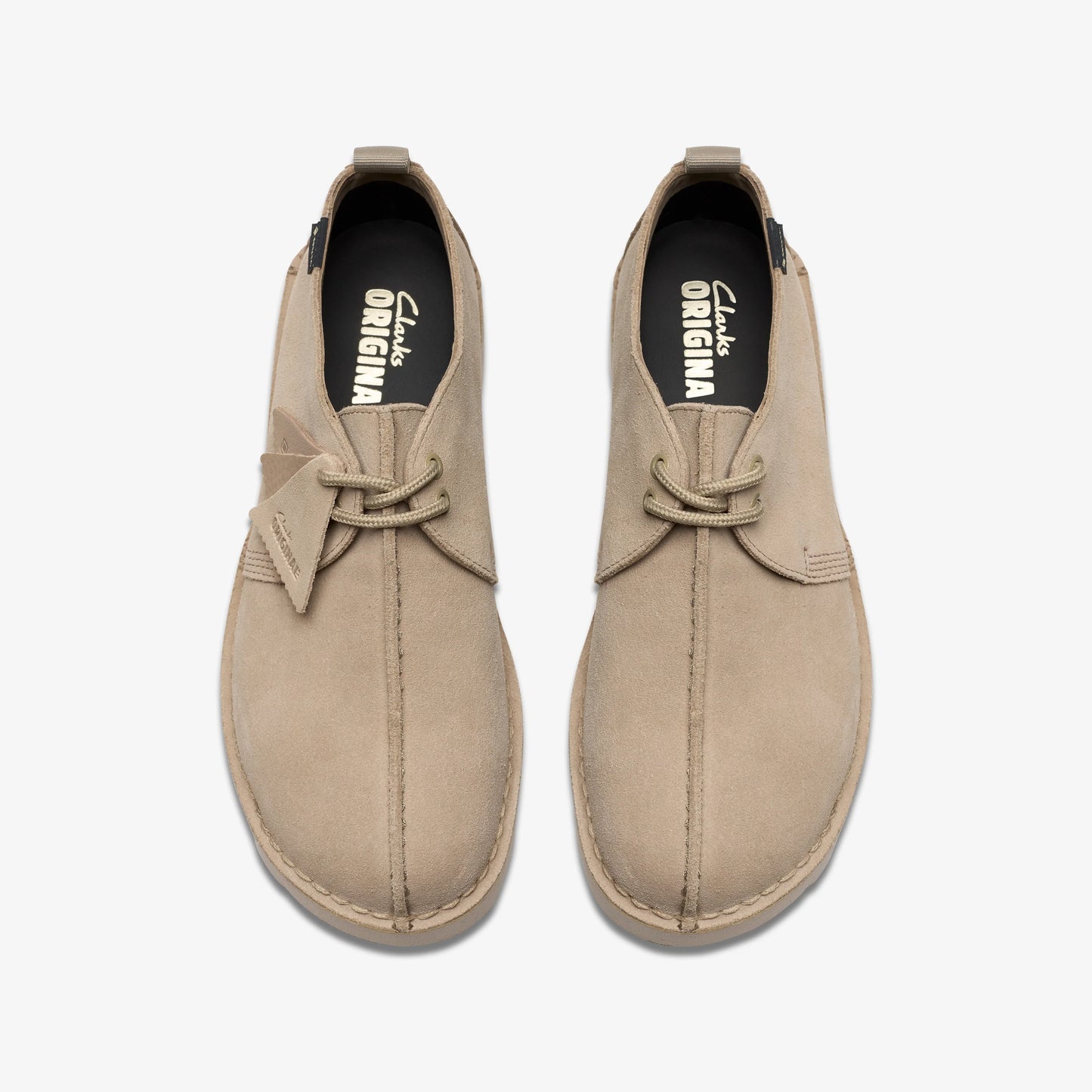 Zapatos Casual De La Marca Clarks  Para Hombre Modelo Desert Trekgtx Sand Suede En Color Beige