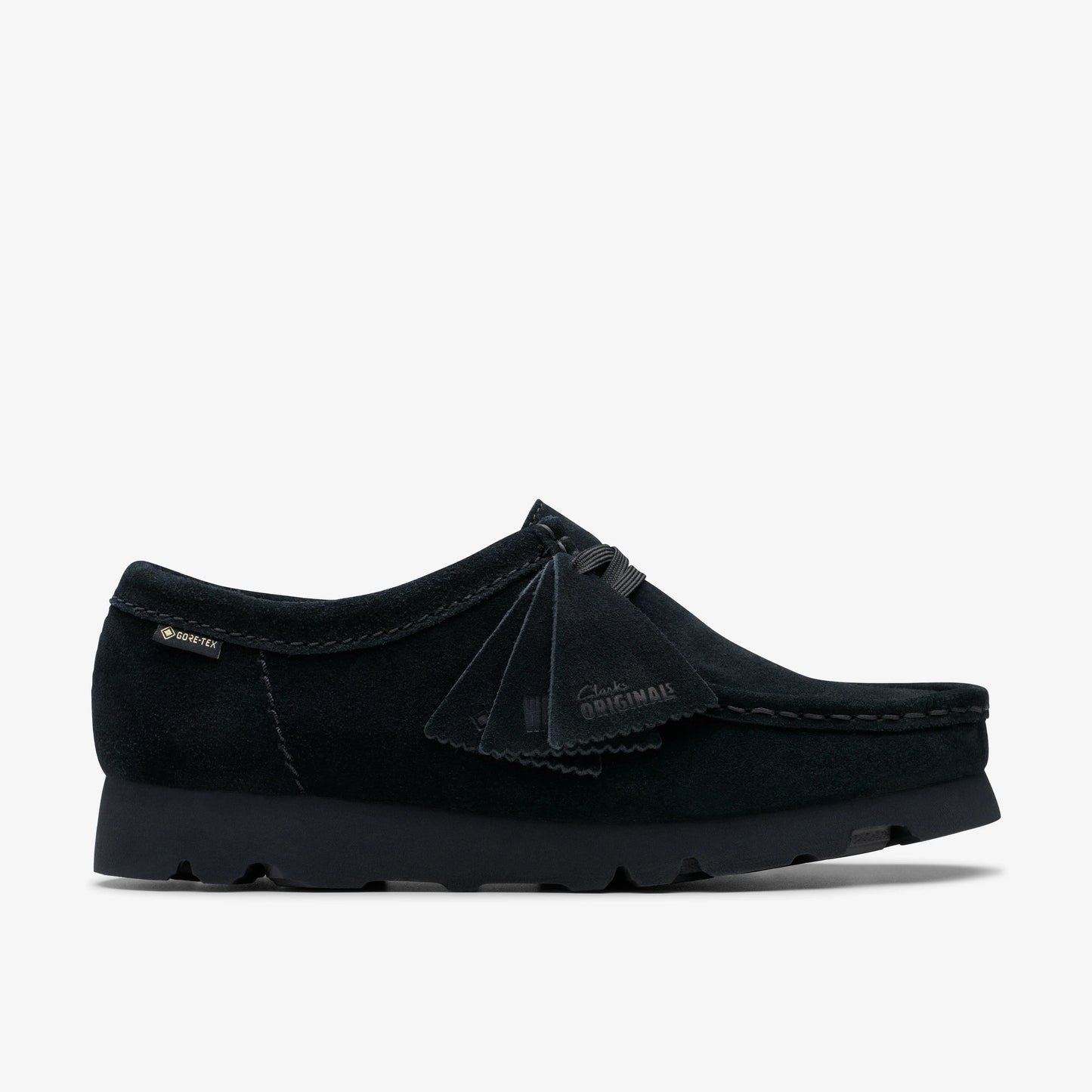 Sandalias De La Marca Clarks  Para Mujer Modelo Wallabee.Gtx Black Sde En Color Negro