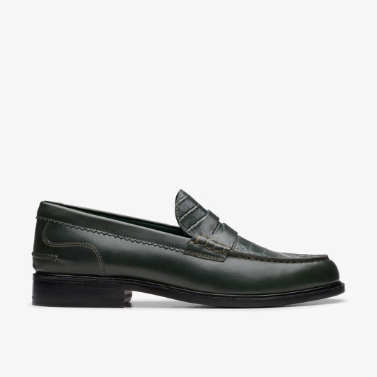 Zapatos De Vestir De La Marca Clarks  Para Hombre Modelo Craftjames Lo Dark Green Combi En Color Verde