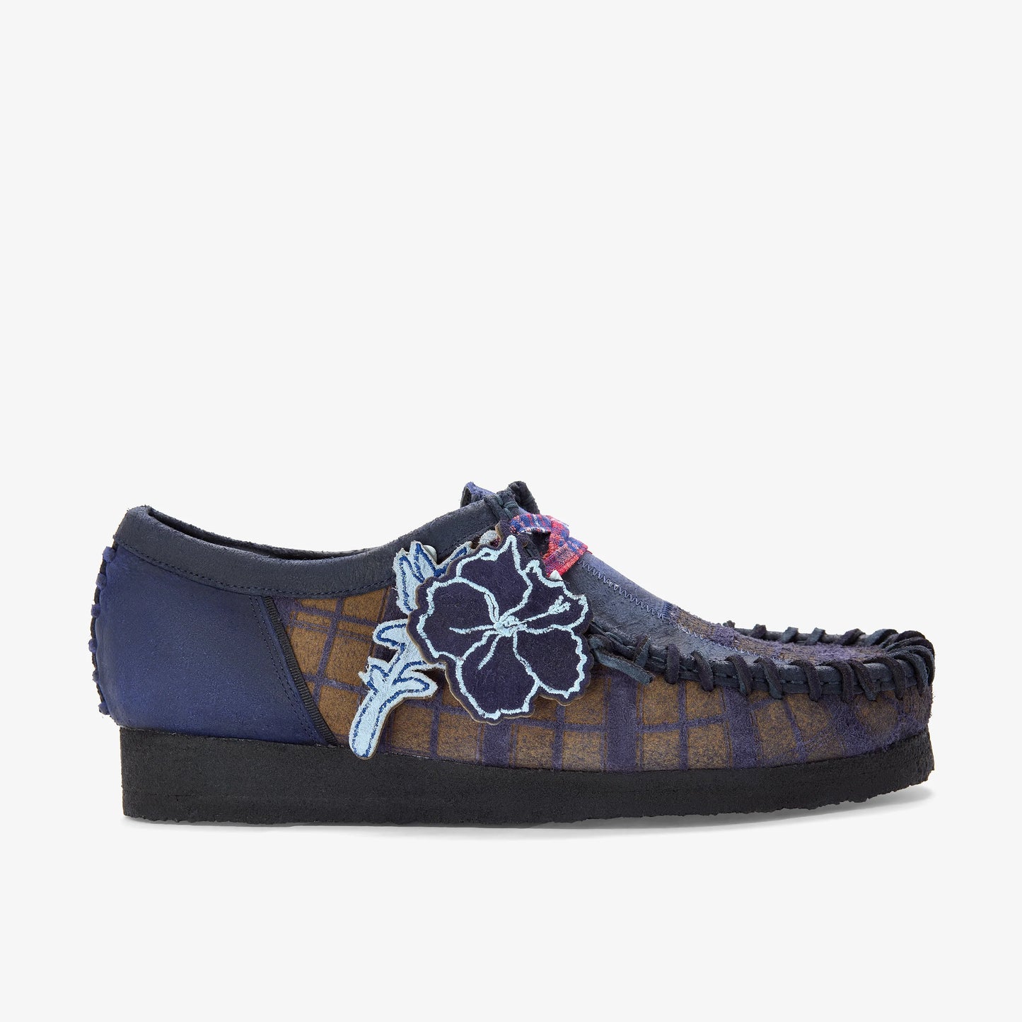 Zapatos Casual De La Marca Clarks  Para Hombre Modelo Wallabee Navy Combi En Color Azul