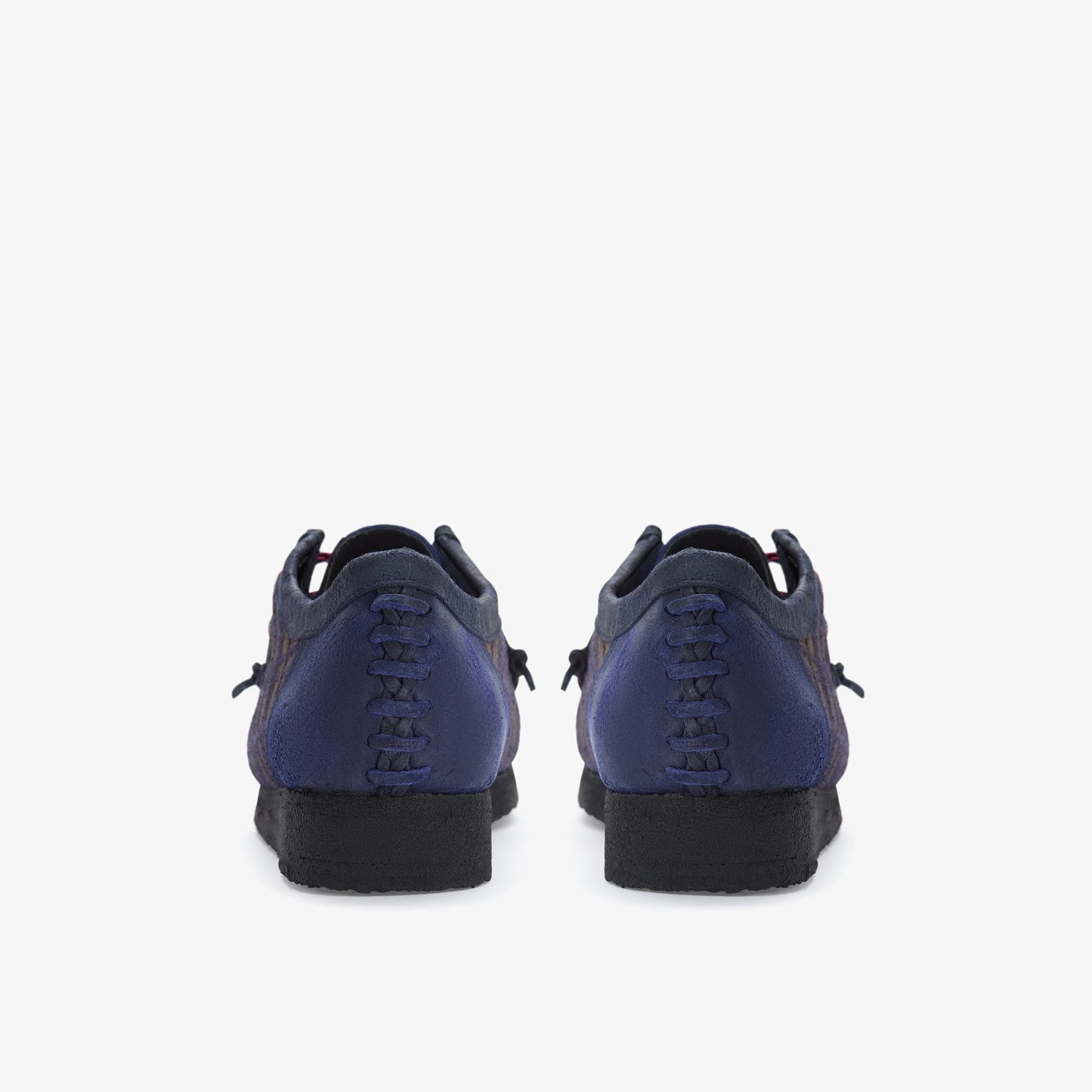Zapatos Casual De La Marca Clarks  Para Hombre Modelo Wallabee Navy Combi En Color Azul
