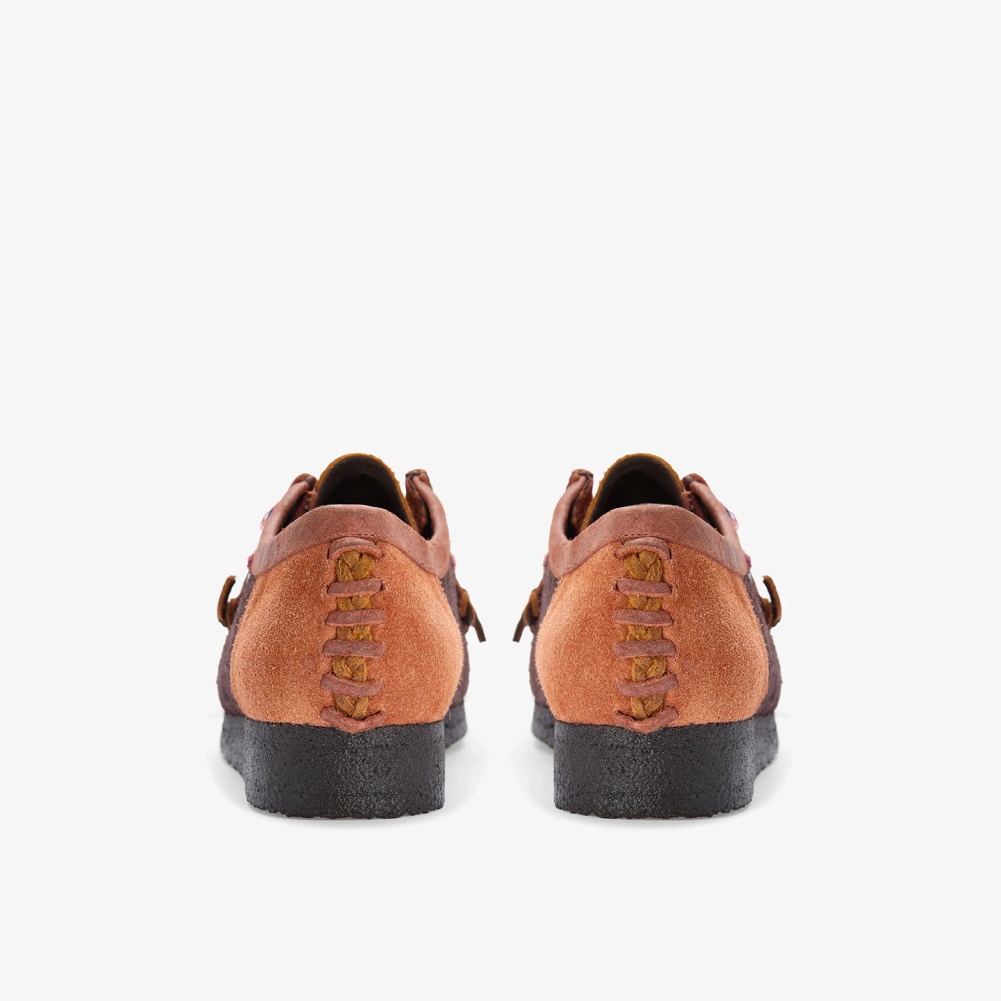 Zapatos Casual De La Marca Clarks  Para Hombre Modelo Wallabee Brown Combi En Color Marrón