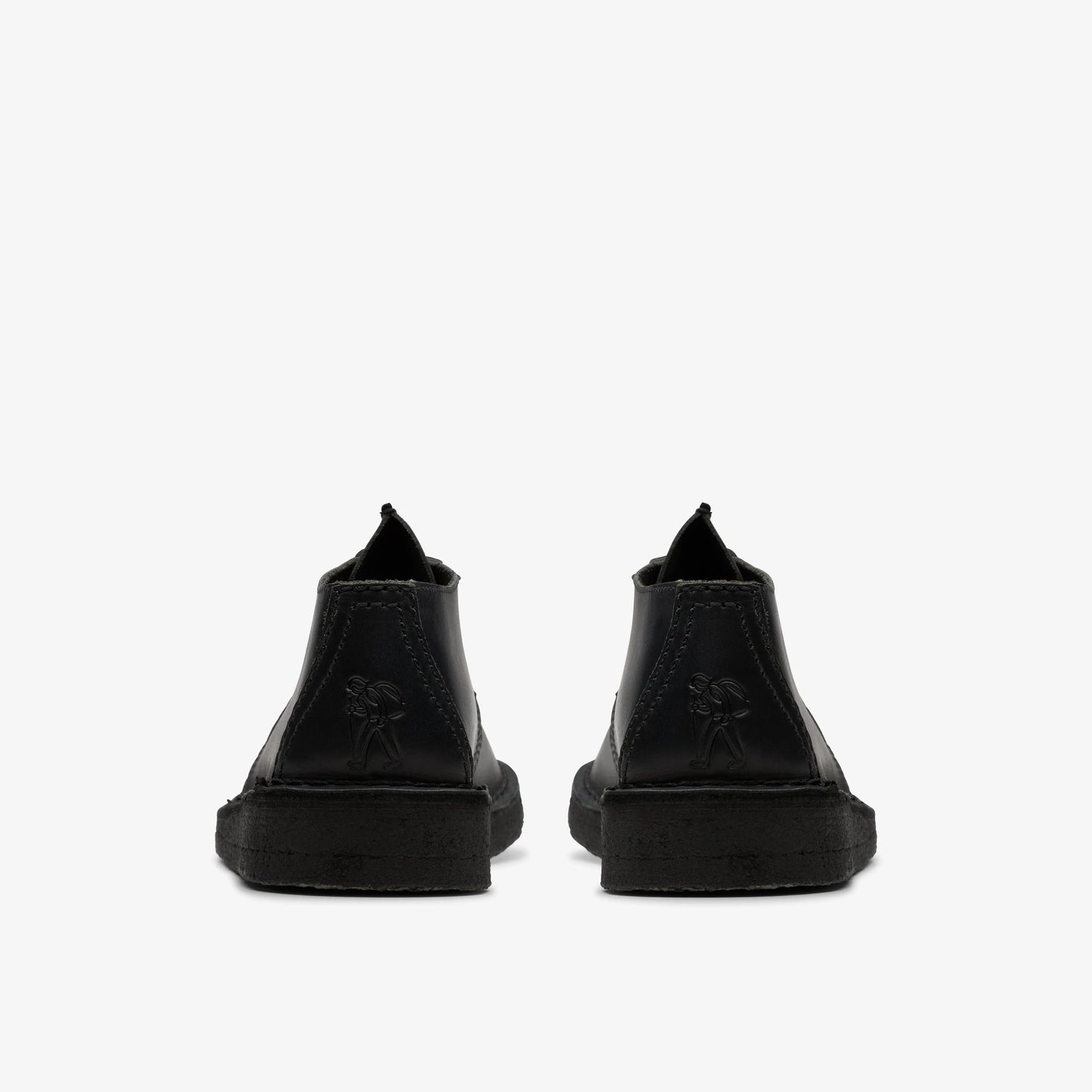 Zapatos Casual De La Marca Clarks  Para Hombre Modelo Desert Trek Blk Smooth Lea En Color Negro