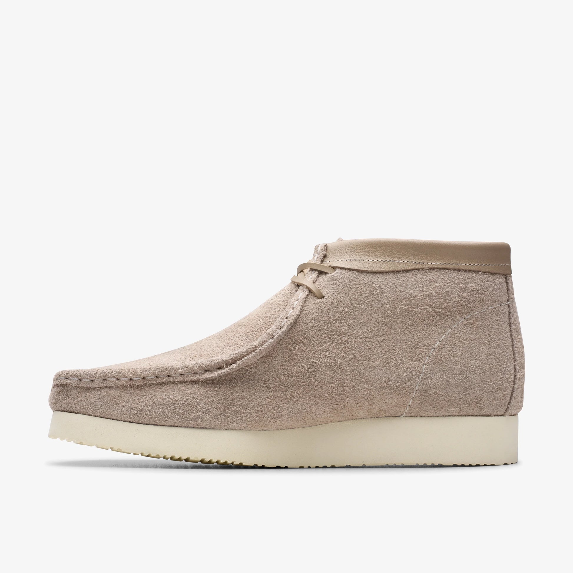 Botas De La Marca Clarks  Para Hombre Modelo Wallabee Boot Taupe Combi En Color Beige