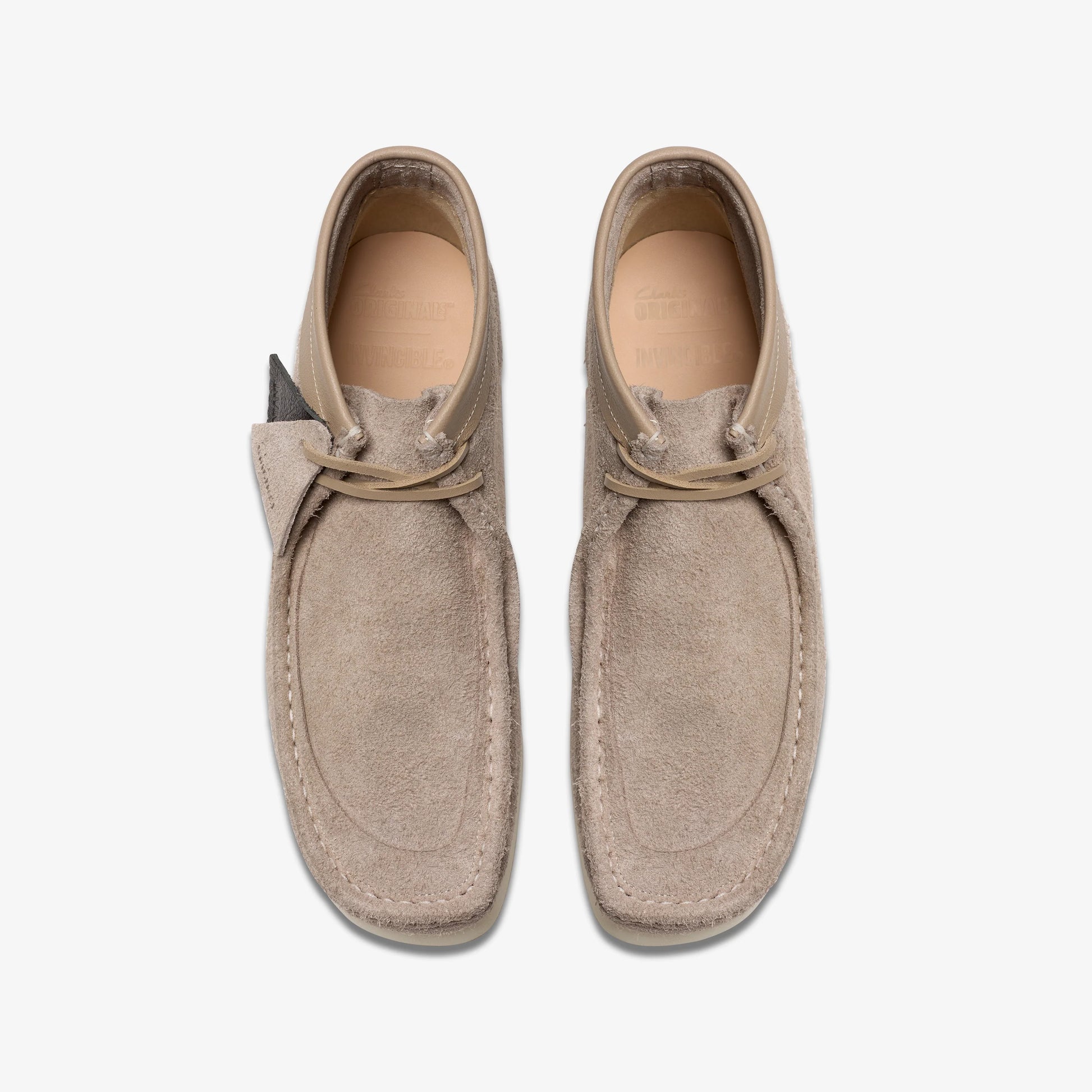 Botas De La Marca Clarks  Para Hombre Modelo Wallabee Boot Taupe Combi En Color Beige