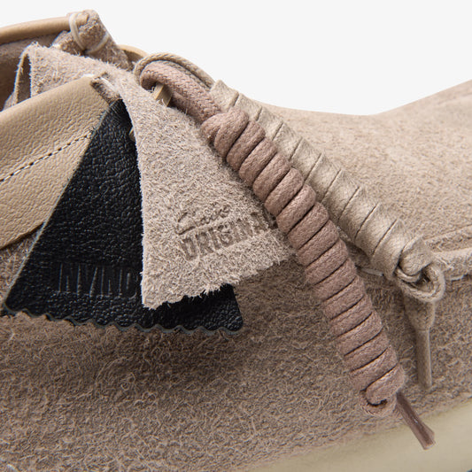 Botas De La Marca Clarks  Para Hombre Modelo Wallabee Boot Taupe Combi En Color Beige