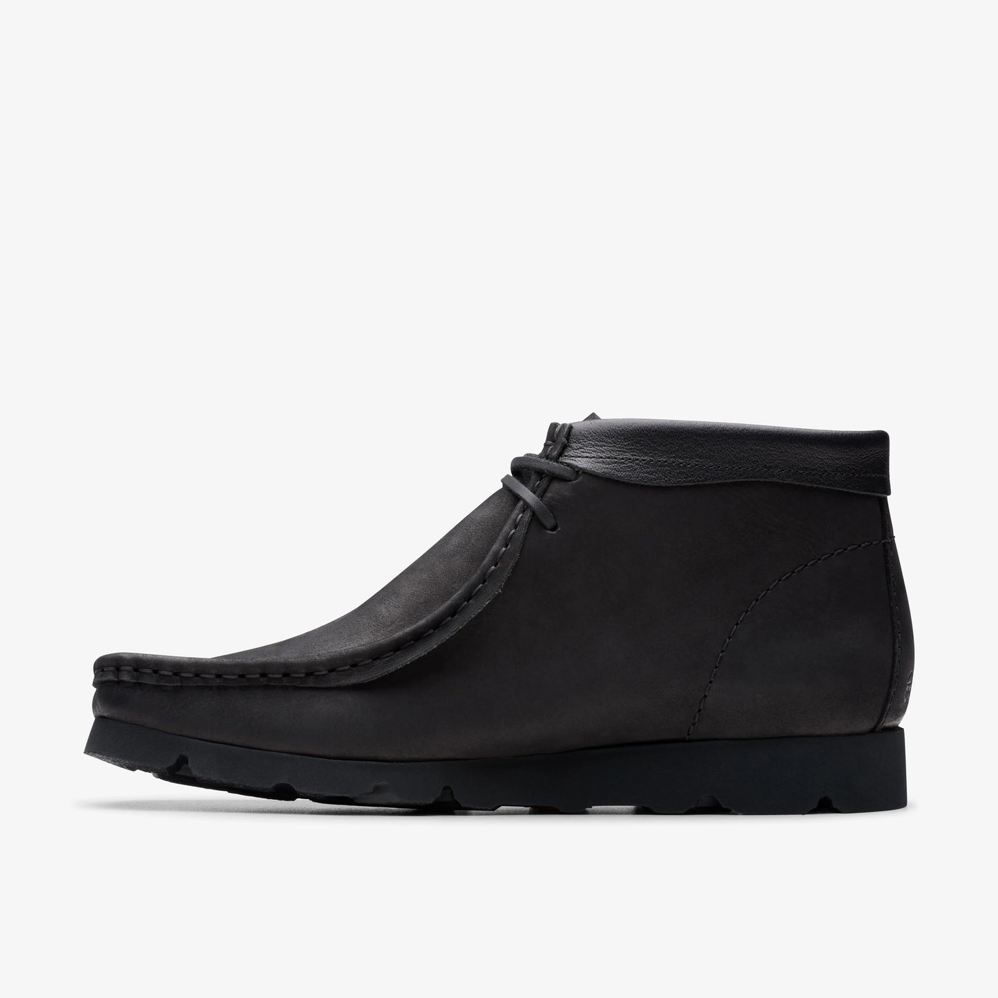 Botas De La Marca Clarks  Para Hombre Modelo Wallabee Boot Black Combi En Color Negro