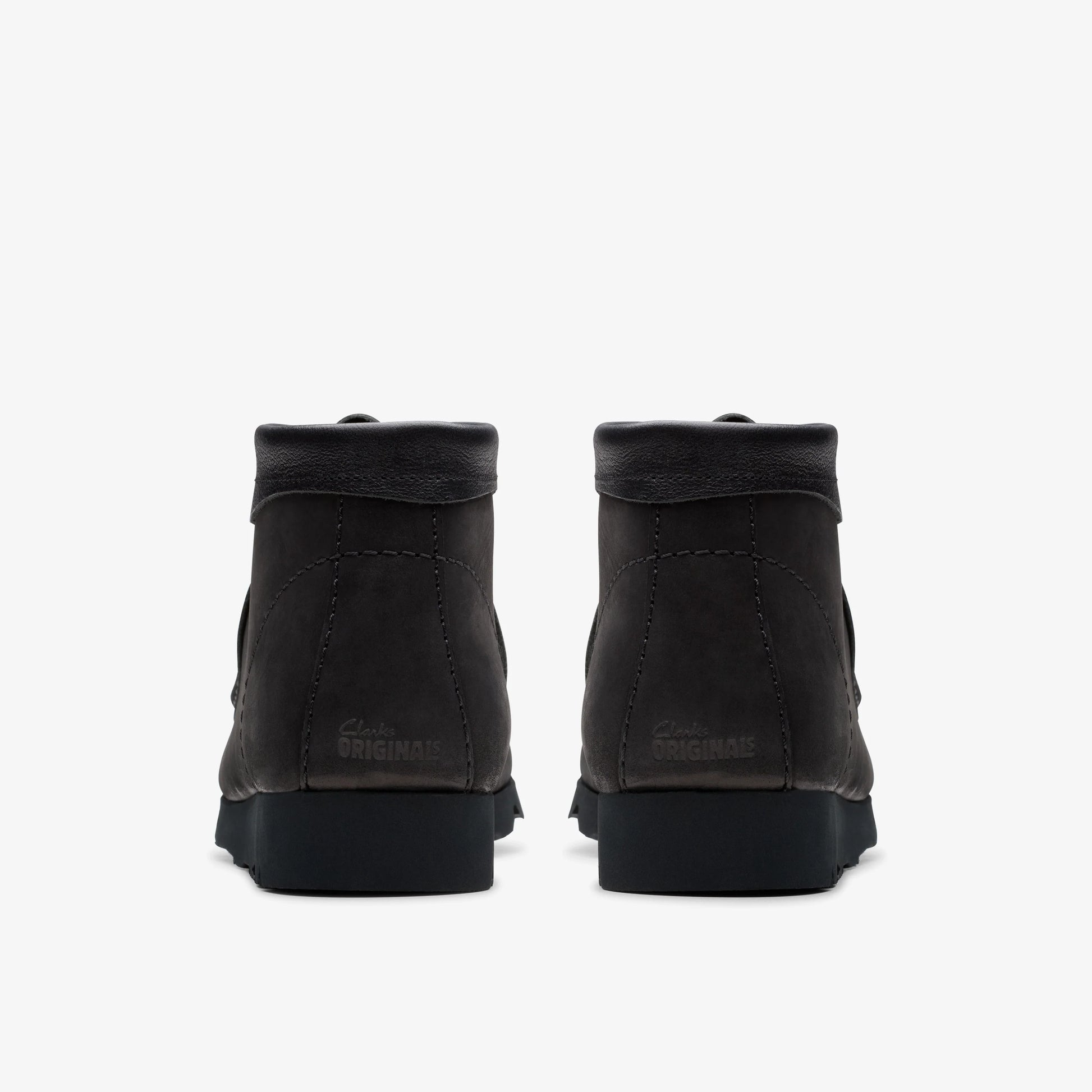 Botas De La Marca Clarks  Para Hombre Modelo Wallabee Boot Black Combi En Color Negro