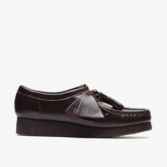 Sandalias De La Marca Clarks  Para Mujer Modelo Wallabee. Purple Grape Lea En Color Lila