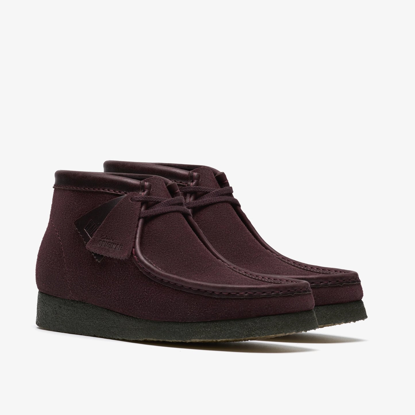 Botas De La Marca Clarks  Para Hombre Modelo Wallabee Boot Purple Grape Sde En Color Lila