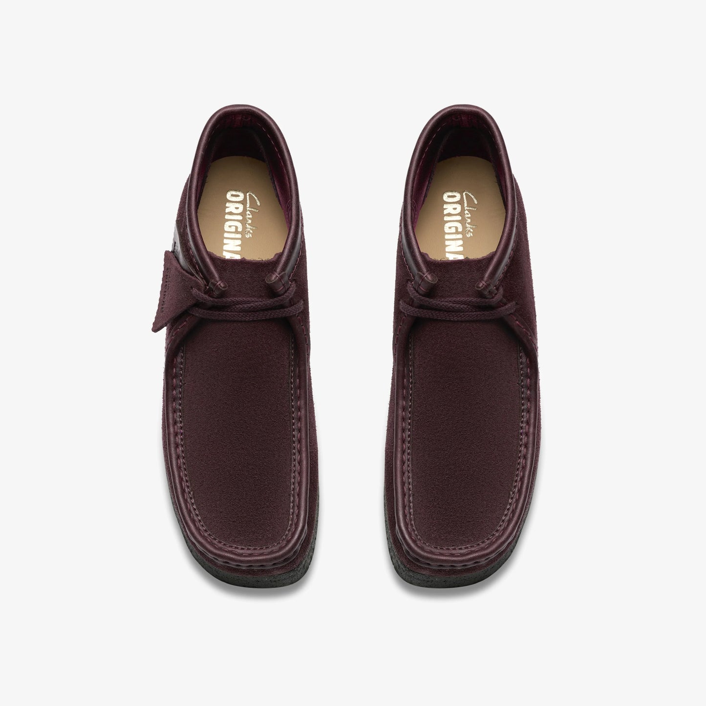 Botas De La Marca Clarks  Para Hombre Modelo Wallabee Boot Purple Grape Sde En Color Lila