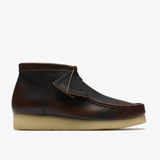 Botas De La Marca Clarks  Para Hombre Modelo Wallabee Boot Dark Tan Combi En Color Marrón