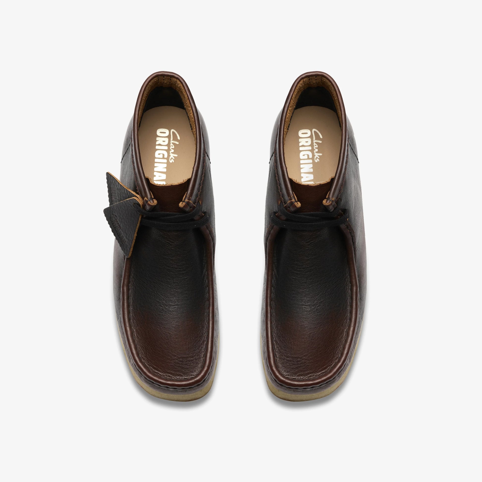 Botas De La Marca Clarks  Para Hombre Modelo Wallabee Boot Dark Tan Combi En Color Marrón