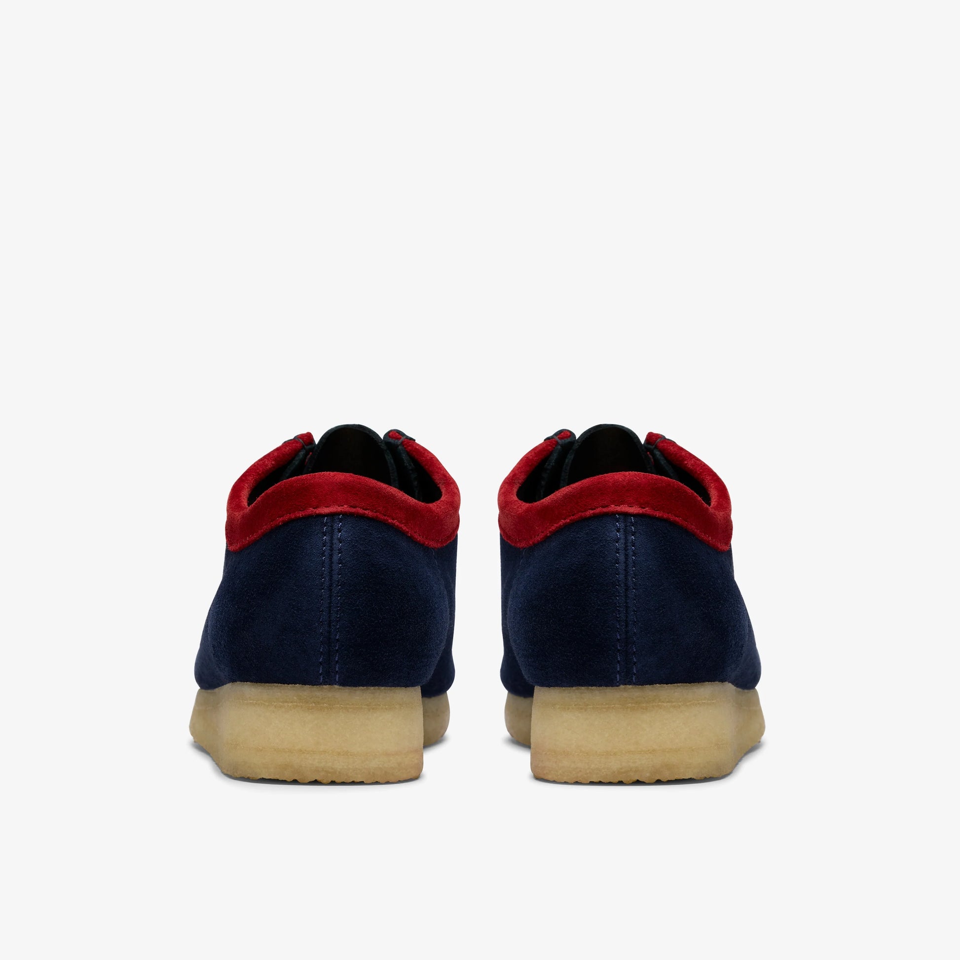 Zapatos Casual De La Marca Clarks  Para Hombre Modelo Wallabee Dark Teal Combi En Color Azul