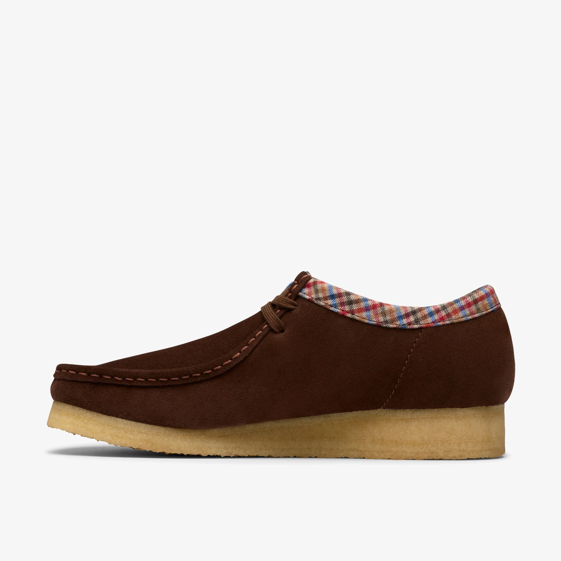 Zapatos Casual De La Marca Clarks  Para Hombre Modelo Wallabee Chocolate Combi En Color Marrón