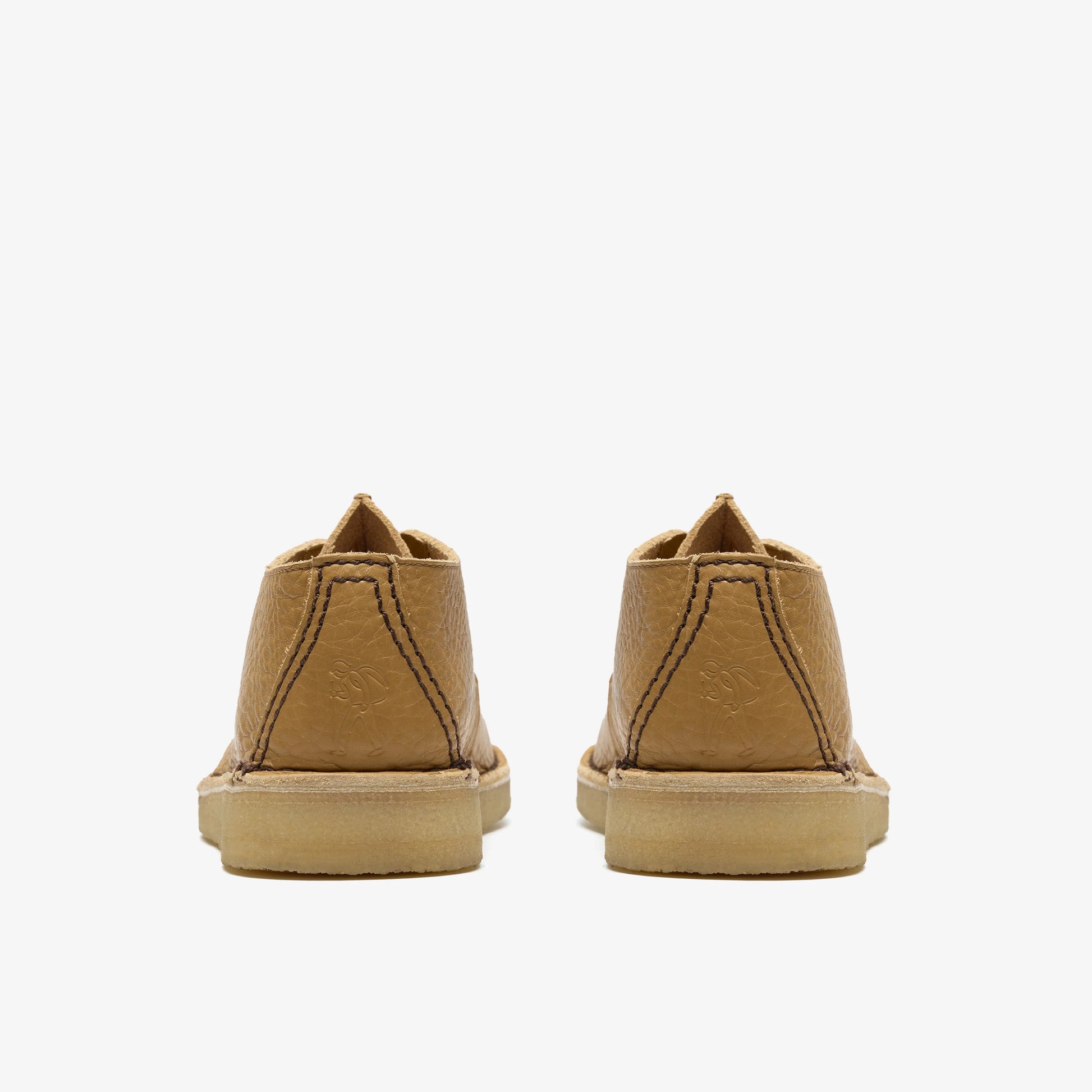 Zapatos Casual De La Marca Clarks  Para Hombre Modelo Desert Trek Curry Leather En Color Beige