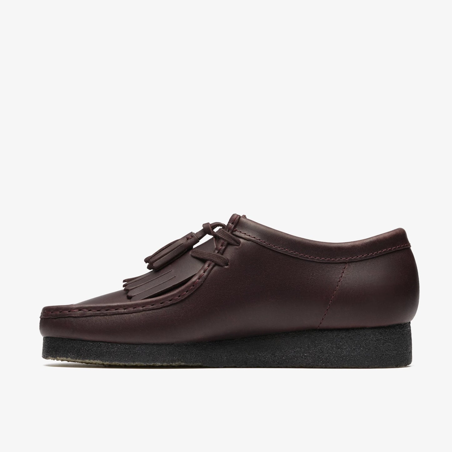 Zapatos Casual De La Marca Clarks  Para Hombre Modelo Wallabee Purple Grape Lea En Color Lila