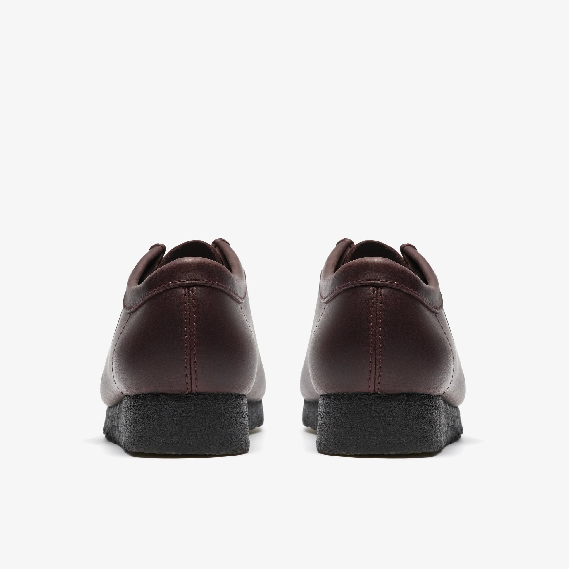Zapatos Casual De La Marca Clarks  Para Hombre Modelo Wallabee Purple Grape Lea En Color Lila